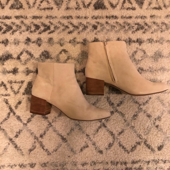 Banana Republic Suede Block Heel Boot - Picture 2 of 4